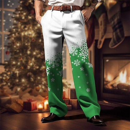 Buycenter Men's 3D Printed Casual Pants - Loose Fit, Multiple Sizes - Buy Center