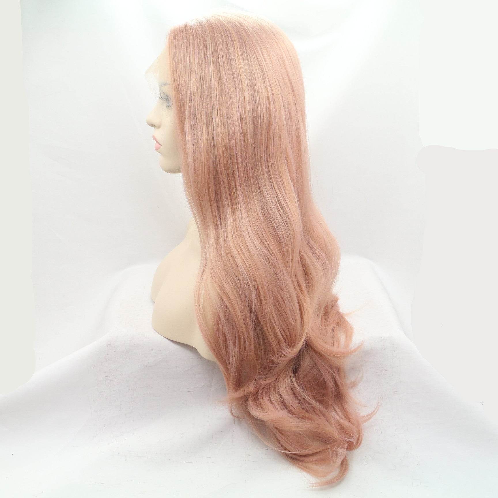 Big Wave Synthetic Front Lace Wig - Heat Resistant, Natural Look, Versatile Style - Buy Center