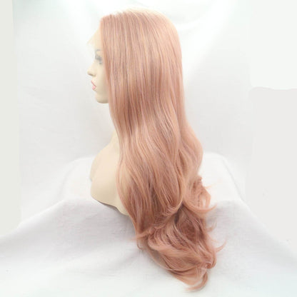 Big Wave Synthetic Front Lace Wig - Heat Resistant, Natural Look, Versatile Style - Buy Center