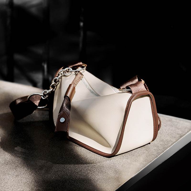 Buycenter Women's Crossbody Bag - Soft Genuine Leather Saddle Bag - Buy Center