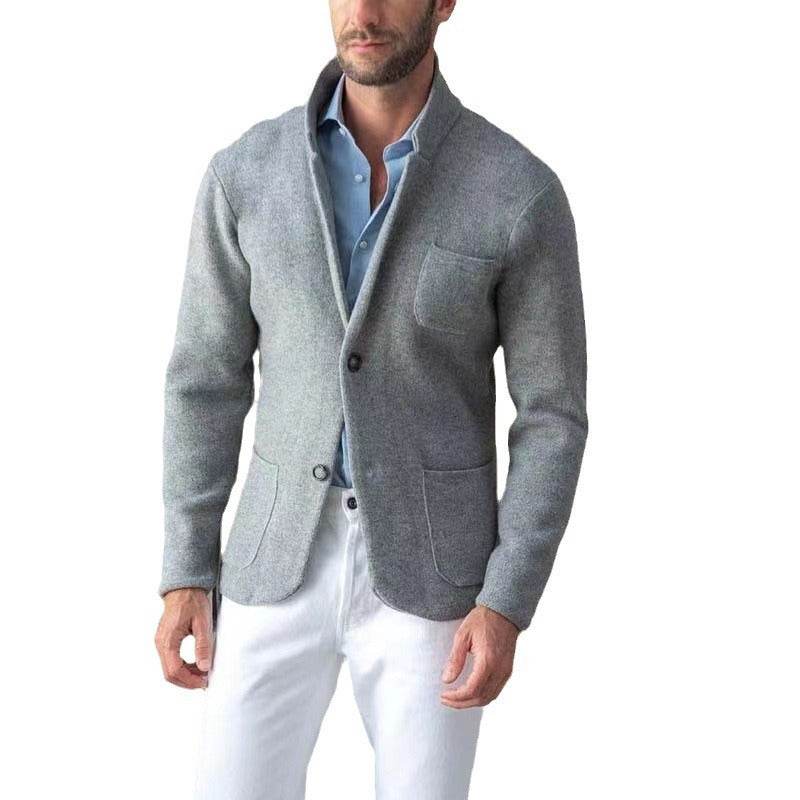 Buycenter Slim Stand Collar Jacket - Cotton Blend, Stylish & Comfortable - Buy Center