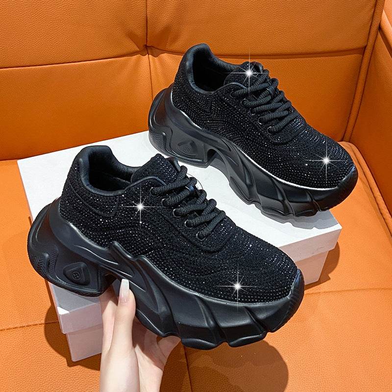 Women's Platform Heel Sports Shoes - Casual Stylish Flats for 2025 - Buy Center