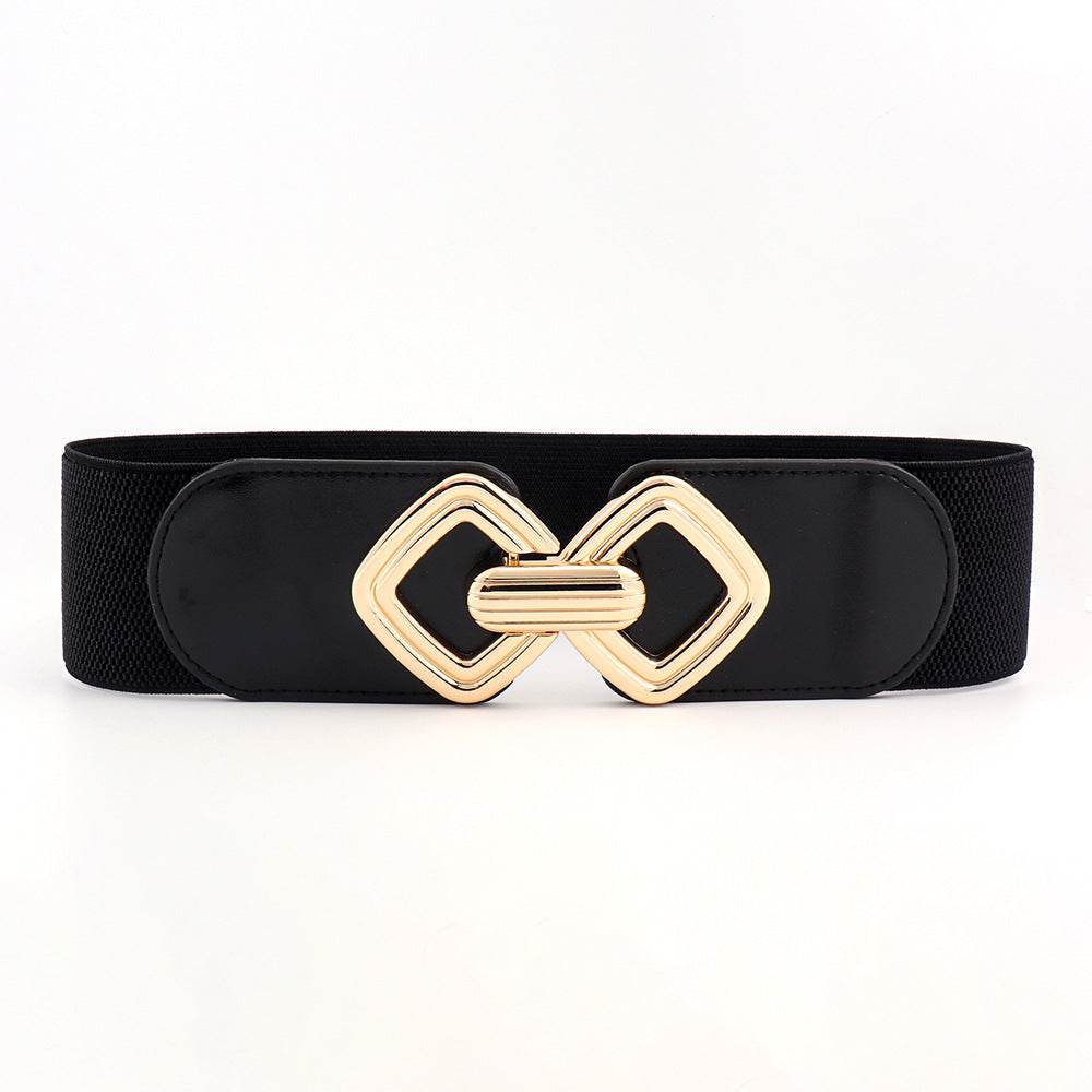 Women's Elastic Waistband Wide Belt - Stylish Premium Cummerbund 2025 - Buy Center