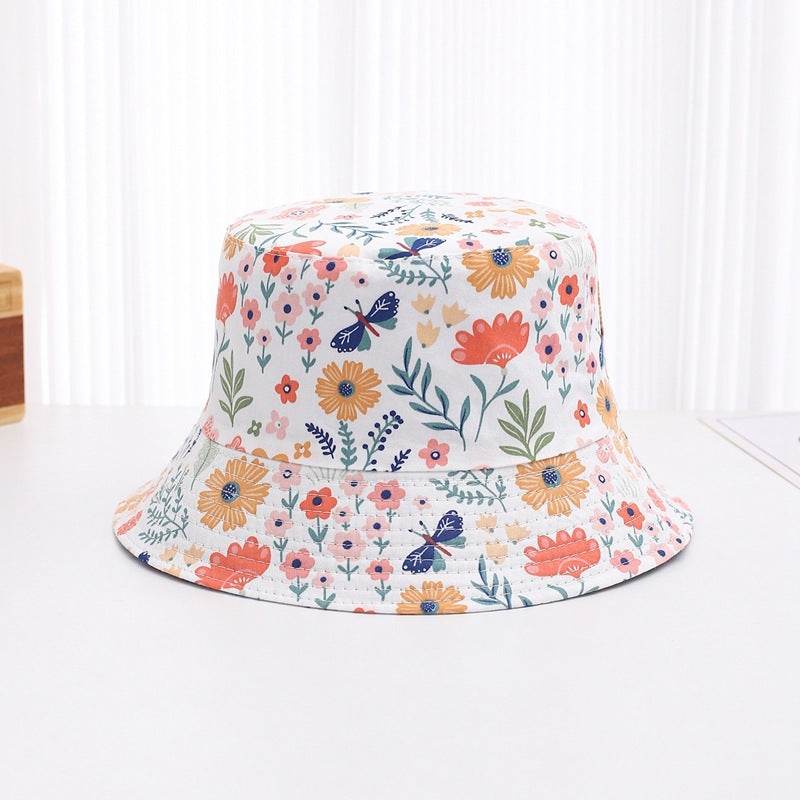 Cute Children's Printed Sunscreen Hat - Stylish Cotton Fedora for UV Protection - Buy Center