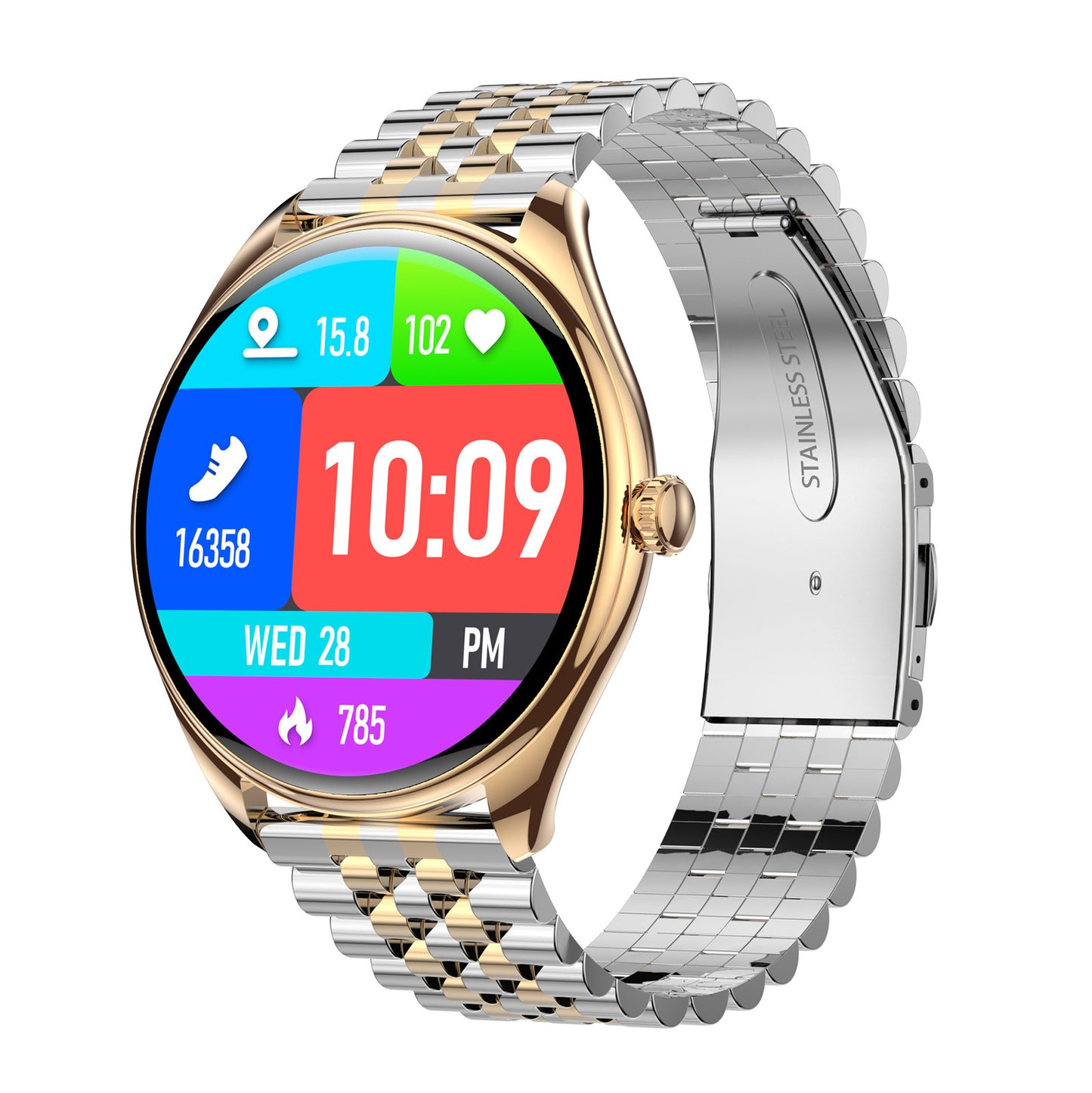Ultra-Thin 1.43" Smart Watch - Heart Rate, Oxygen, Bluetooth Calling - Buy Center