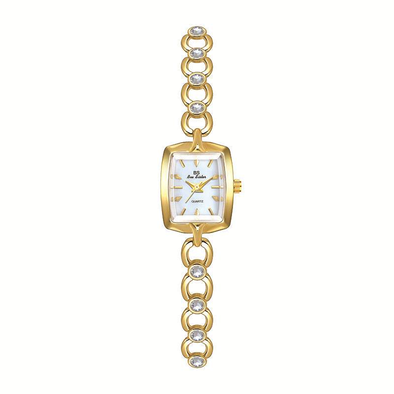 Buycenter Fashion Quartz Watch - Elegant Diamond Bracelet for Women - Buy Center