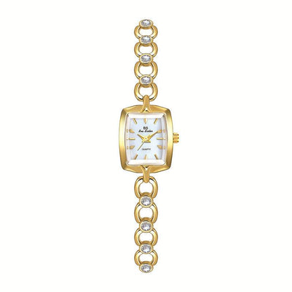 Buycenter Fashion Quartz Watch - Elegant Diamond Bracelet for Women - Buy Center