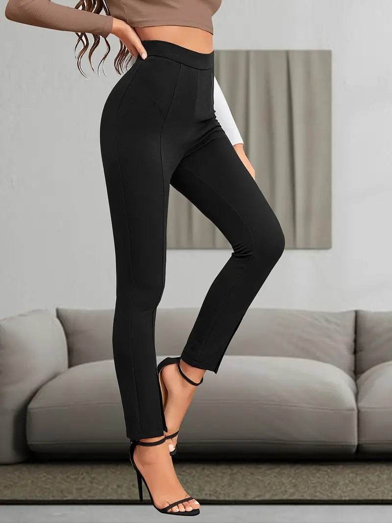 High Waist Casual Sports Leggings - Slim Fit & Breathable Design 2025 - Buy Center