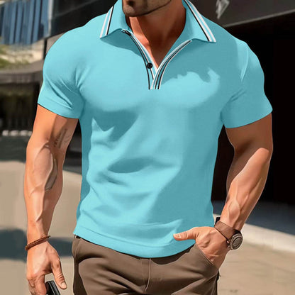 Buycenter V-Neck Button T-Shirt - Versatile Short Sleeve for Every Occasion - Buy Center