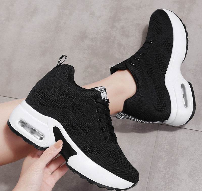 Buycenter Women's Height Increasing Sneaker Insoles - Breathable Mesh Design - Buy Center