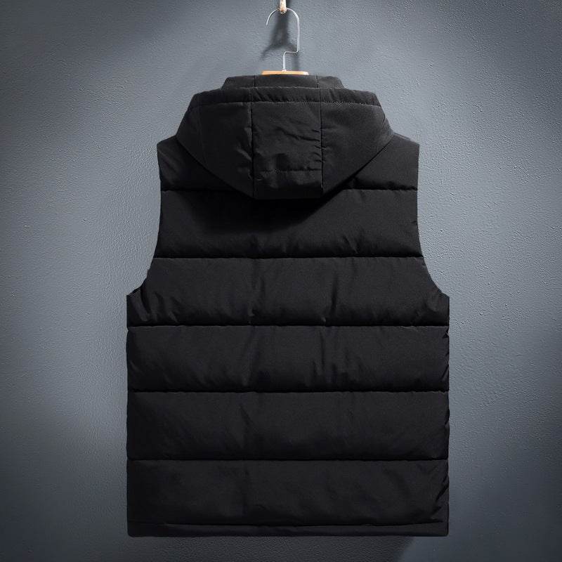 Trendy Thickened Fleece-lined Waistcoat - Stylish Winter Cotton Vest - Buy Center