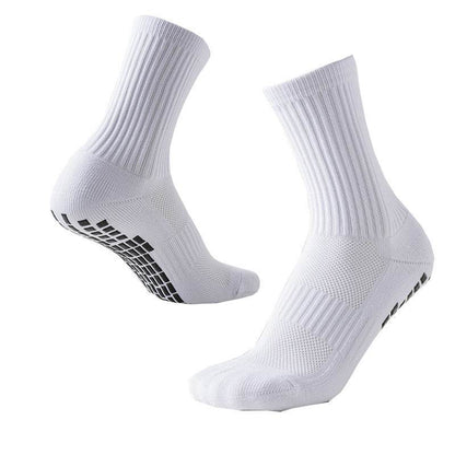 Solid Color Non-Slip Football Socks - Shock-Absorbing, Wear-Resistant Design - Buy Center