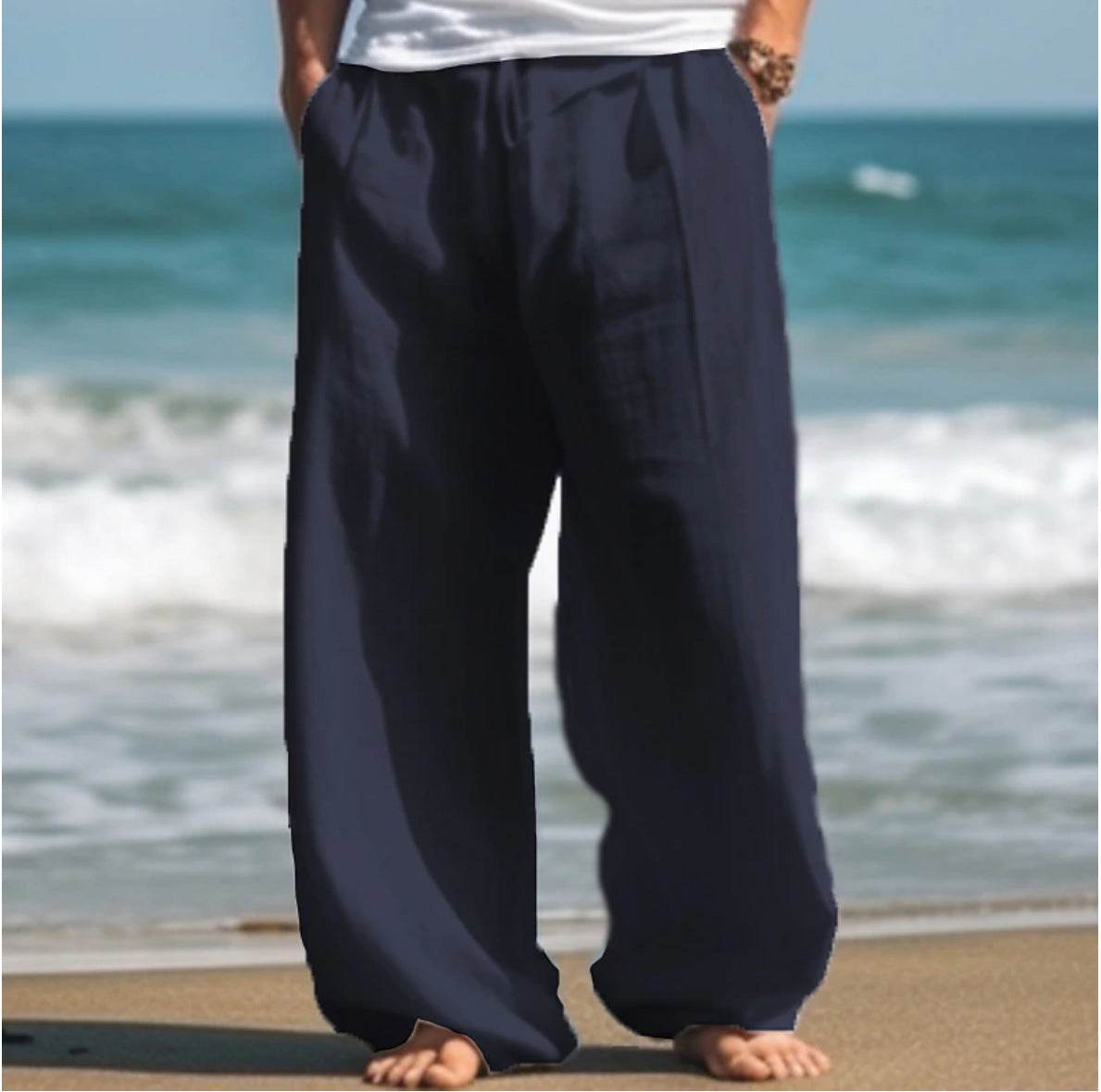 Buycenter Outdoor Casual Pants - Solid Color, Mid Waist for Teens - Buy Center