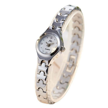 Buy Center Women's Steel Strap Watch - Thin Dial, Stylish Bracelet Design - Buy Center