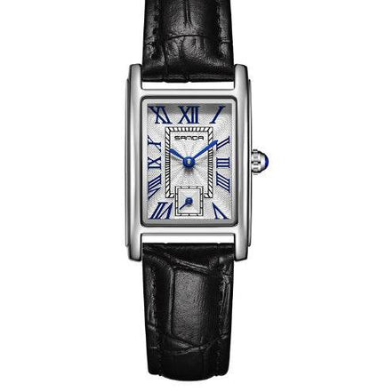 Roman Dial Waterproof Quartz Women's Leather Watch - Stylish Elegance 2025 - Buy Center