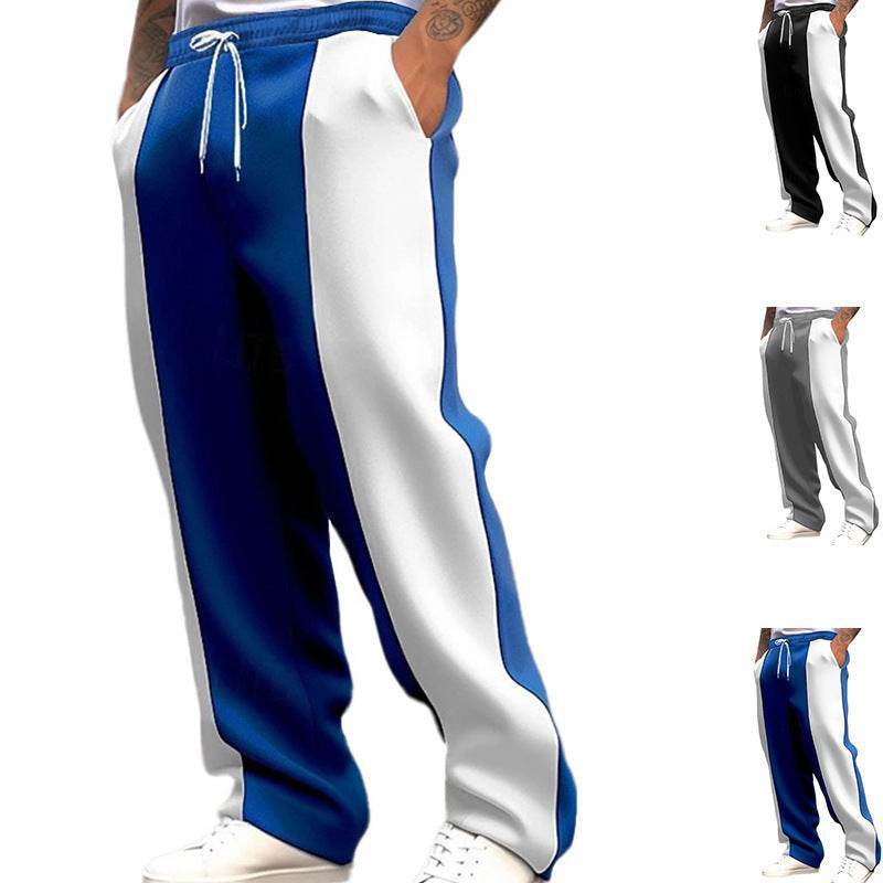 Men's Casual Loose Trousers - Comfortable Polyester Fiber Pants - Buy Center