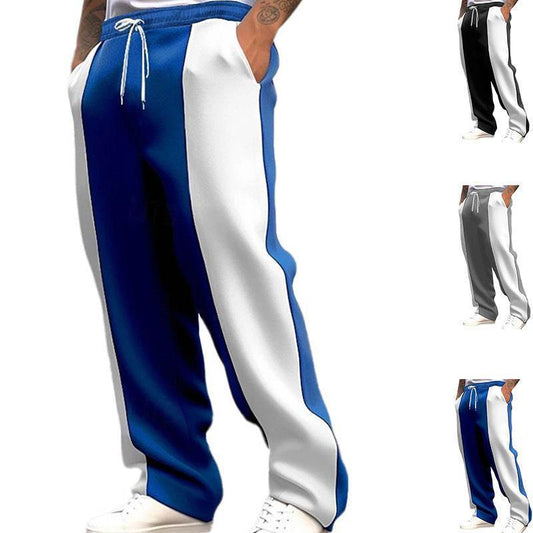 Men's Casual Loose Trousers - Comfortable Polyester Fiber Pants - Buy Center