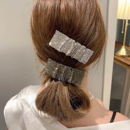 Elegant Rhinestone Hair Clip for Women - Versatile BB Accessory 2025 - Buy Center
