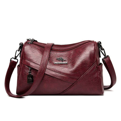 Stylish Soft Leather Crossbody Bag - Trendy Large Capacity 2025 - Buy Center