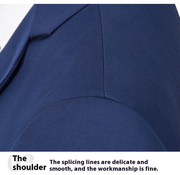 Buycenter Men's Business Suit - Slim Fit Two-Piece Plus Size - Buy Center