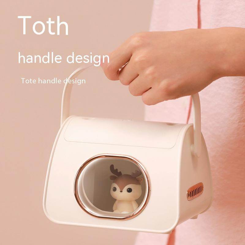 Cute Mini Humidifier - Large Capacity USB Facial Steamer for Small Rooms - Buy Center