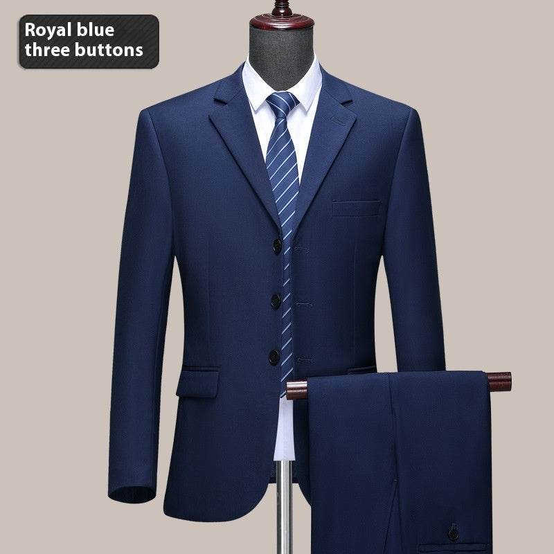 Buycenter Men's Business Suit - Stylish Woolen Blazer & Pants Set 2025 - Buy Center