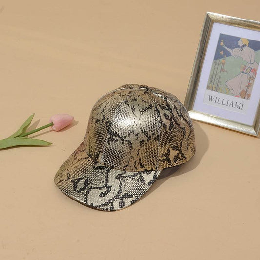 Buycenter Snake Print Baseball Hat - Stylish Unisex Cap for All Seasons - Buy Center