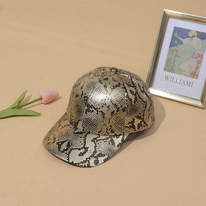 Buycenter Snake Print Baseball Hat - Stylish Unisex Cap for All Seasons - Buy Center