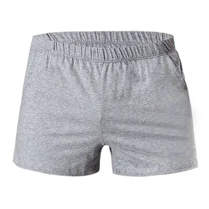 Men's Cotton Pajama Shorts - Casual Solid Sleepwear for Summer - Buy Center