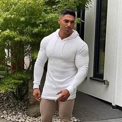 New Fashion Winter Hooded Sweater Men Warm Turtleneck Mens Sweaters Slim Fit Pullover Men Classic Sweter Men Knitwear Pull Homme - Buy Center