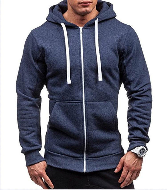 MRMT Men's Hooded Zipper Sweatshirt - Casual Cotton Pullover Hoodie - Buy Center