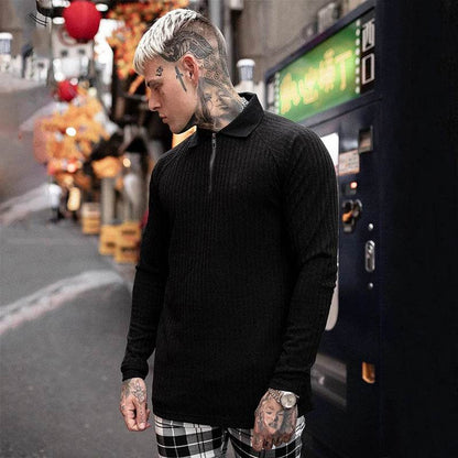 Winter Fashion Warm Hooded Sweaters Men Turtleneck Mens Sweaters Slim Fit Pullover Men Classic Sweter Man Knitwear Pull Homme - Buy Center