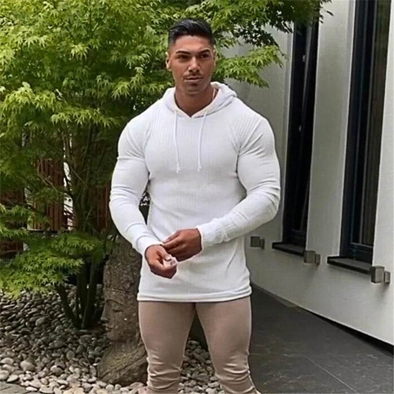 New Fashion Winter Hooded Sweater Men Warm Turtleneck Mens Sweaters Slim Fit Pullover Men Classic Sweter Men Knitwear Pull Homme - Buy Center