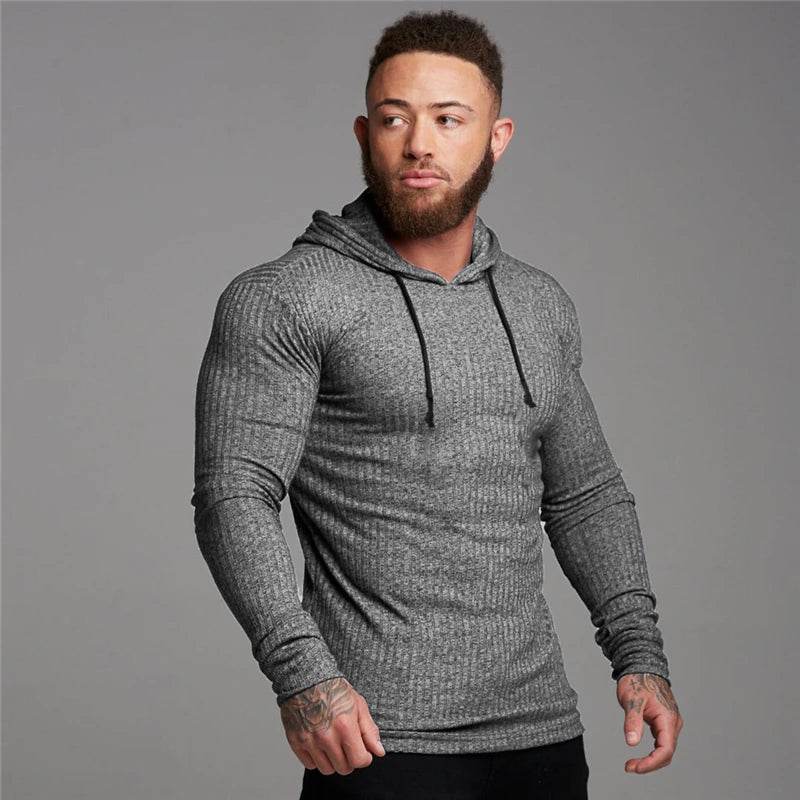 Winter Fashion Warm Hooded Sweaters Men Turtleneck Mens Sweaters Slim Fit Pullover Men Classic Sweter Man Knitwear Pull Homme - Buy Center