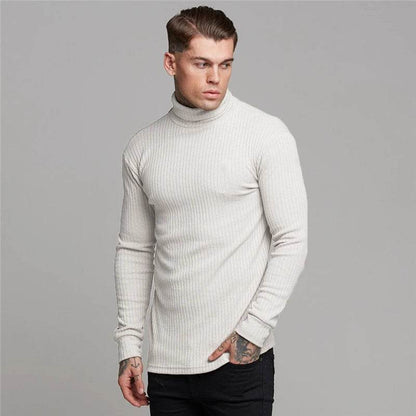 Winter Fashion Warm Hooded Sweaters Men Turtleneck Mens Sweaters Slim Fit Pullover Men Classic Sweter Man Knitwear Pull Homme - Buy Center