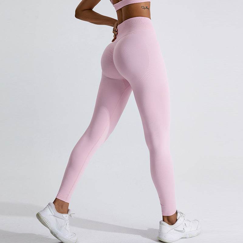 Buycenter Seamless Yoga Pants - Peach Hip Raise for All Sports Activities - Buy Center