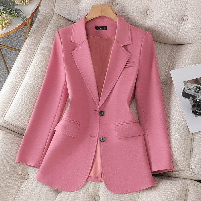 Buycenter Casual Suit Jacket for Women - Stylish Urban Pink, Brown, Black - Buy Center