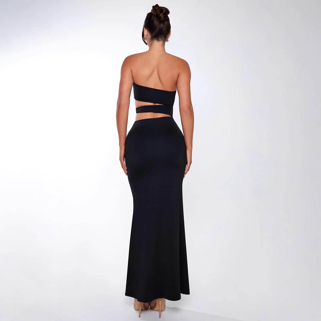 Buycenter Sexy Fashion Party Dress - High Waist Tube Top Skirt - Buy Center