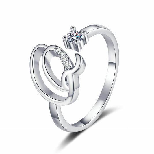 Buycenter 26 English Letters Fashion Ring - Affordable Luxury Jewelry - Buy Center