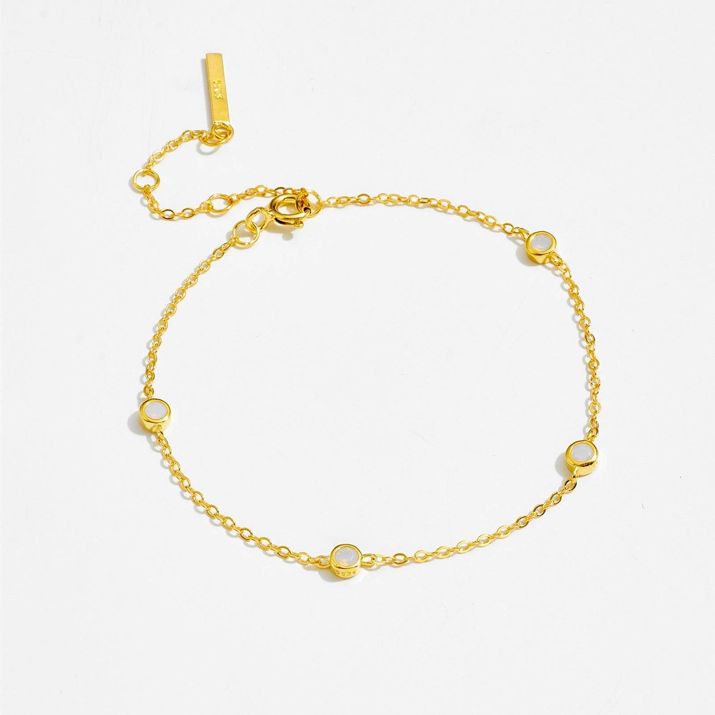 Elegant 925 Silver Multi-Adjustable Buckle Women's Bracelet - Trendy Style - Buy Center