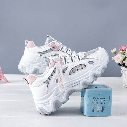 Buycenter Mesh Surface Clunky Sneakers - Soft Sole, Breathable Design - Buy Center