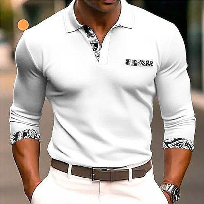 Men's Long Sleeve Button Sweatshirt - Stylish Sportswear for Autumn - Buy Center