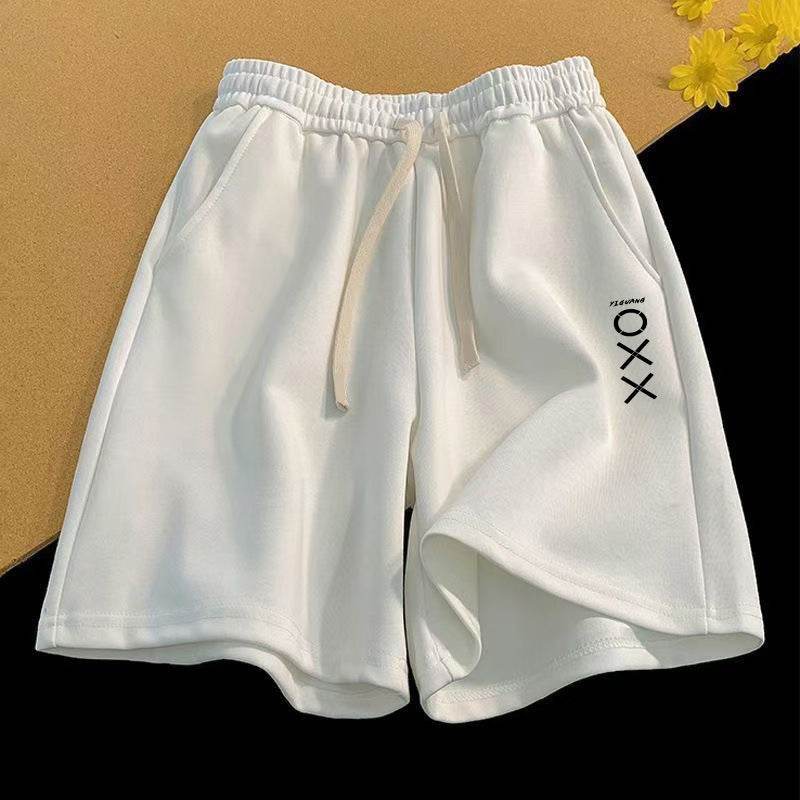 Buycenter Vintage Letter Print Loose Summer Shorts for Men - Stylish & Comfortable - Buy Center