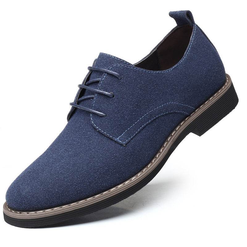Men's Plus Size Frosted Casual Shoes - Stylish British Design, Comfortable Fit - Buy Center