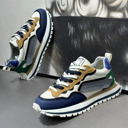 Buycenter Casual Lightweight Sneakers - Trendy Color Matching for Men - Buy Center