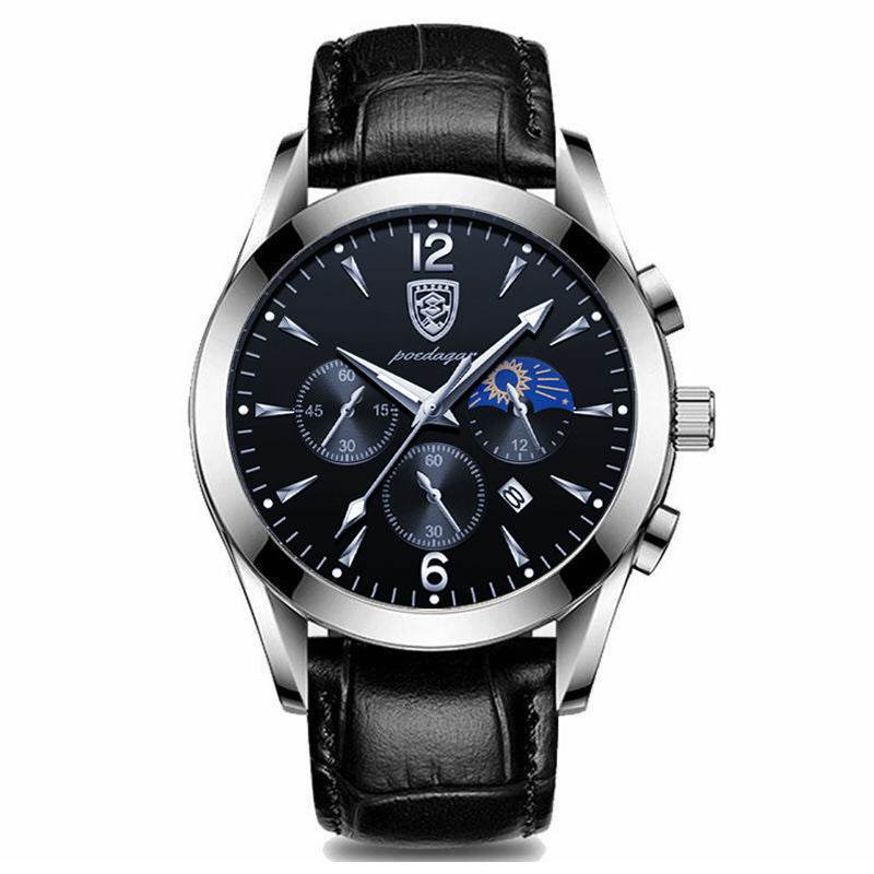 Waterproof Luminous Men's Watch - Stylish Quartz with Durable Design - Buy Center