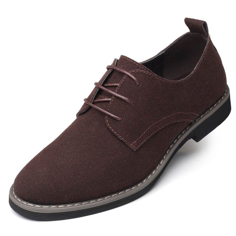 Men's Plus Size Frosted Casual Shoes - Stylish British Design, Comfortable Fit - Buy Center