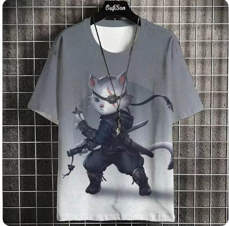 Buycenter Men's Casual Summer Japanese Short Sleeve - Printed Styles Available - Buy Center