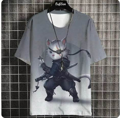 Buycenter Men's Casual Summer Japanese Short Sleeve - Printed Styles Available - Buy Center