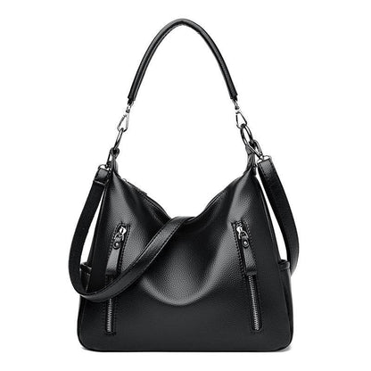 Fashion All-Match Messenger Bag - Trendy Dumpling Shape & Soft PU - Buy Center